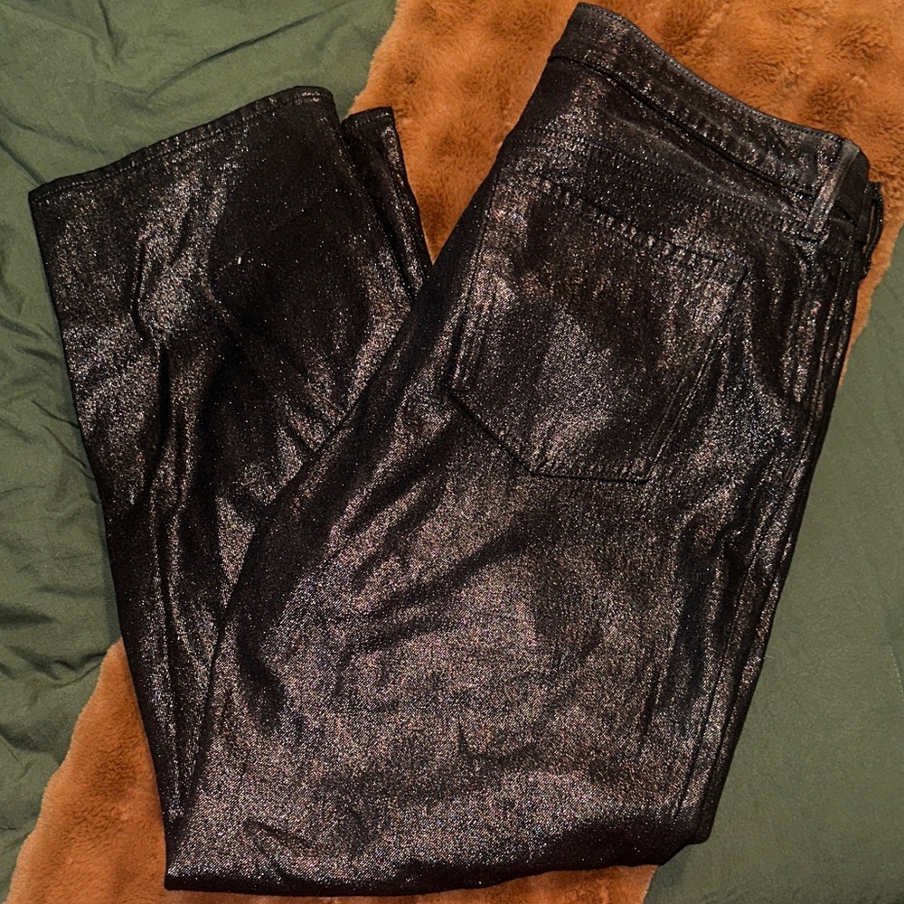 Old Navy Sparkling Black Skinny Jeans